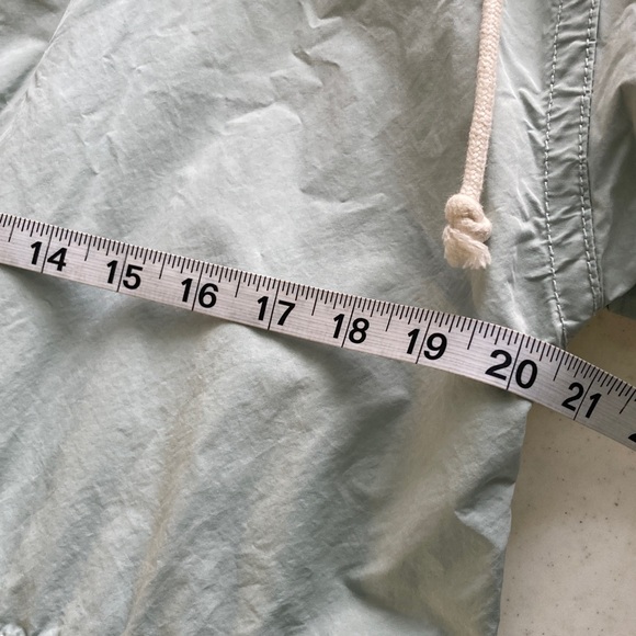 J. Crew Light Mint Raincoat - Picture 6 of 8